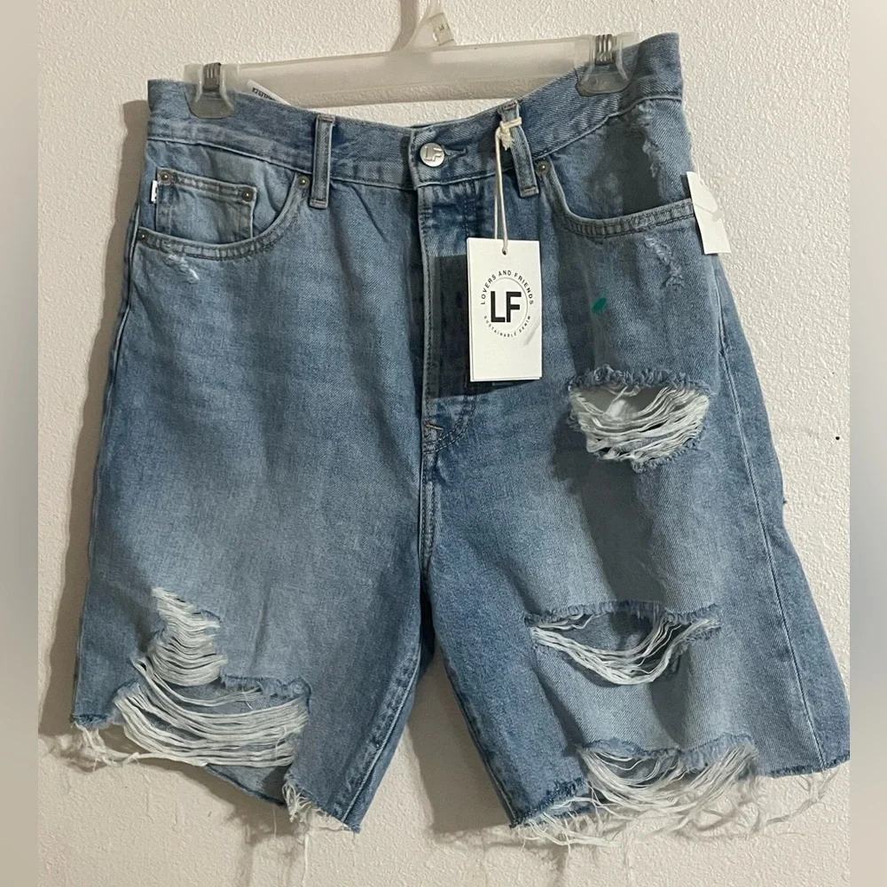 NWT Lovers + Friends devon high rise 90s cut off